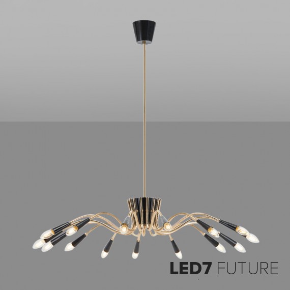 Loft Industry Modern - Lines Chandelier